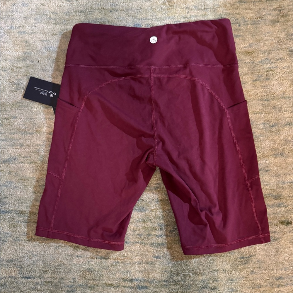 Women's Burgundy Shorts